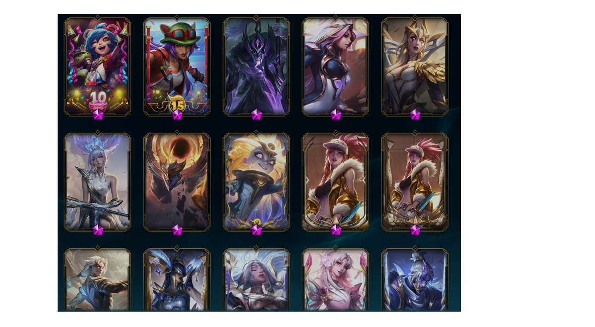 продажа аккаунта к игре League of Legends